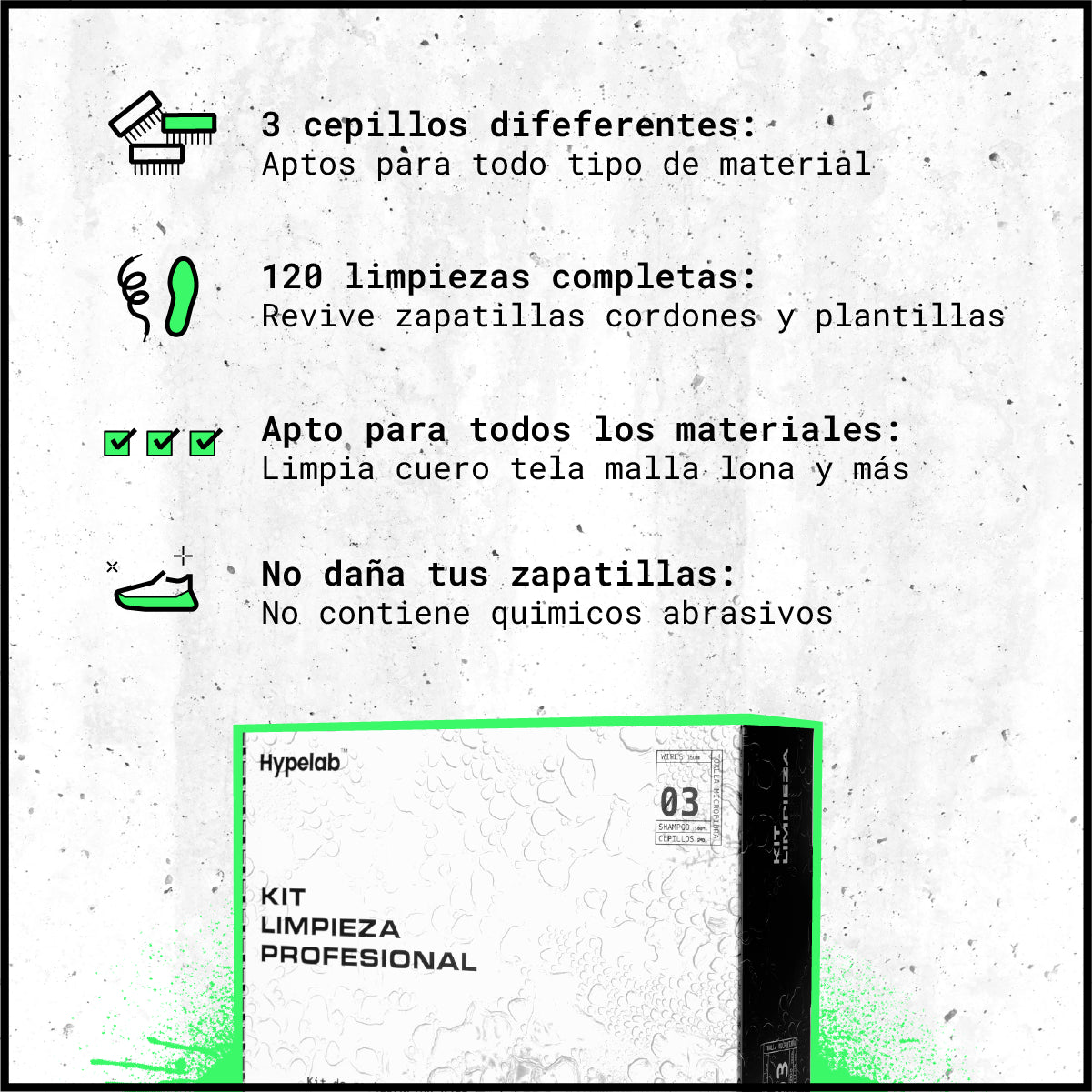 Kit de Limpieza Profesional para Zapatillas