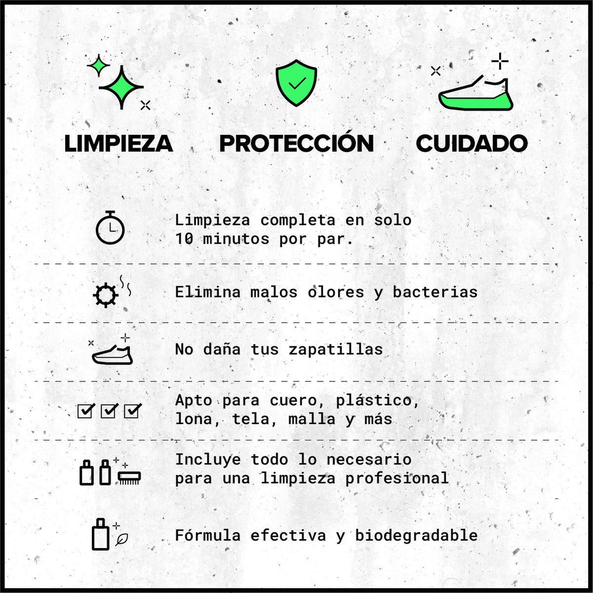 Kit de Limpieza Profesional para Zapatillas