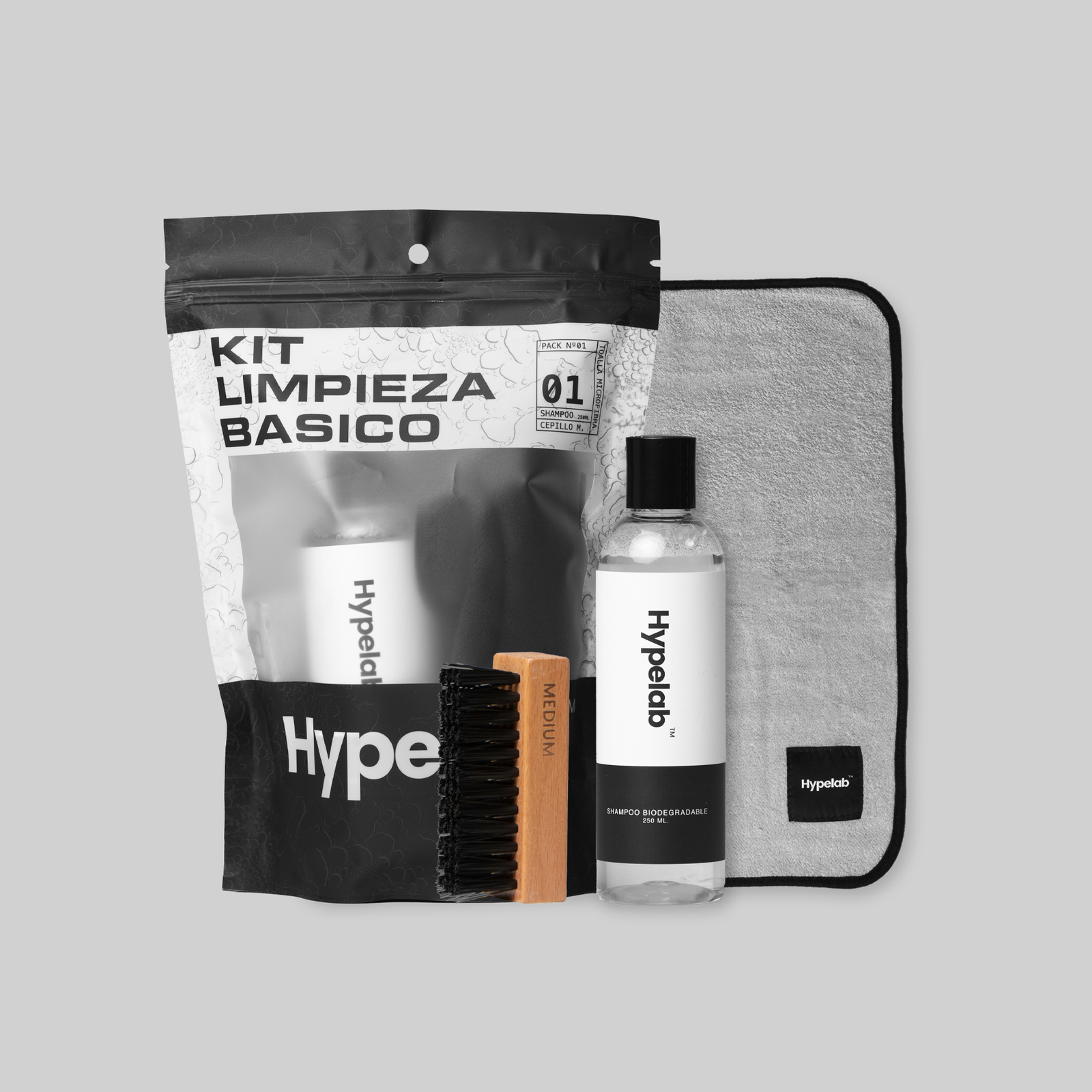 Kit de limpieza básico para zapatillas