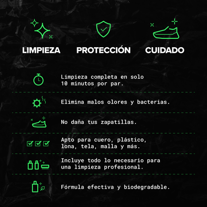 Kit de Limpieza Profesional para Zapatillas