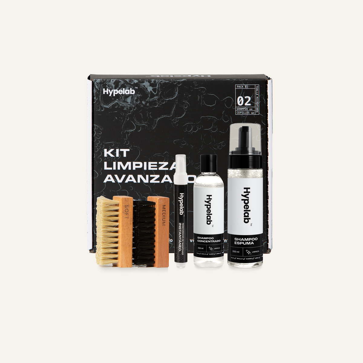 Kit de limpieza avanzado para zapatillas