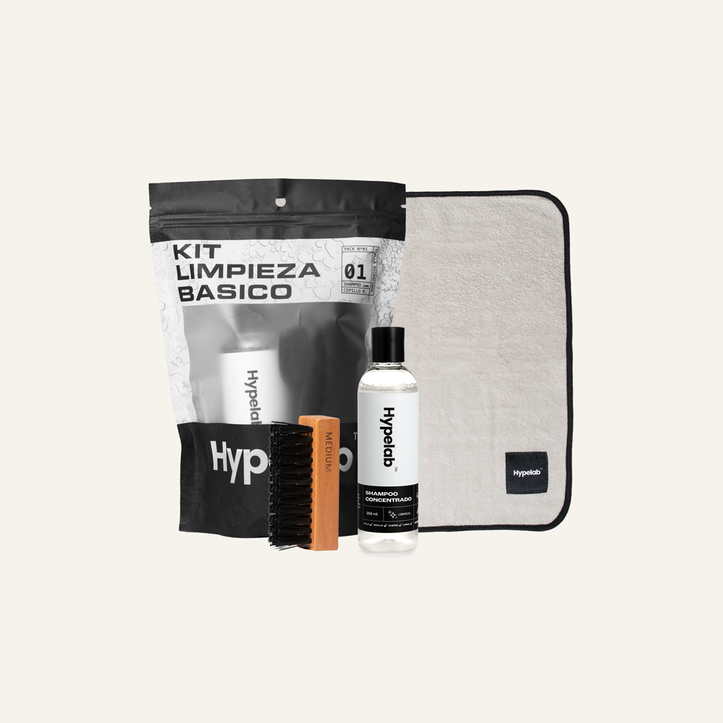 Kit de limpieza básico para zapatillas